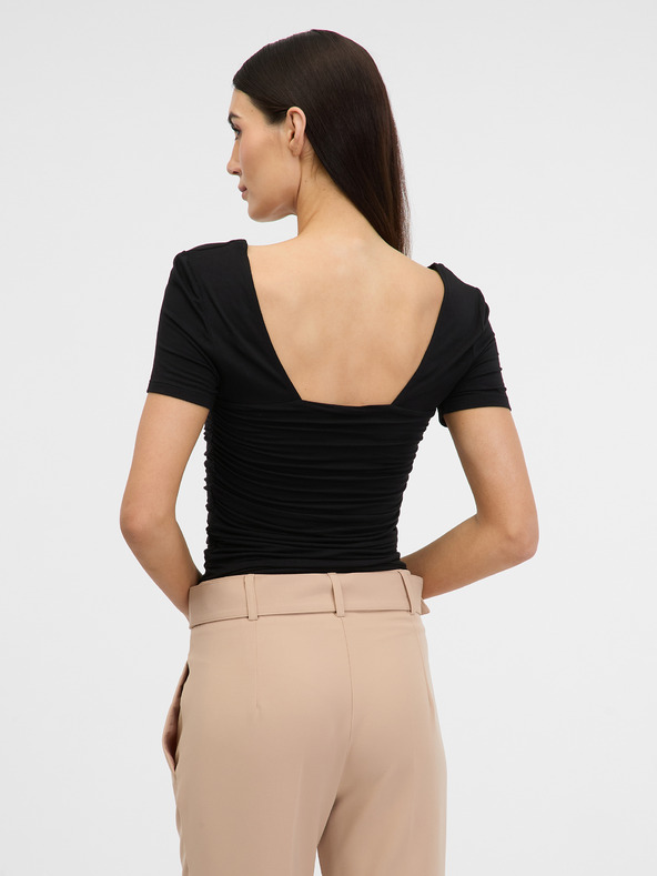 Orsay Crna ženska majica kratkih rukava ORSAY