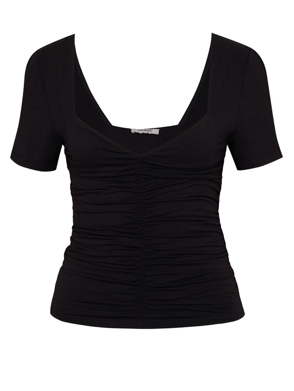 Orsay Crna ženska majica kratkih rukava ORSAY