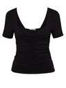 Orsay Crna ženska majica kratkih rukava ORSAY