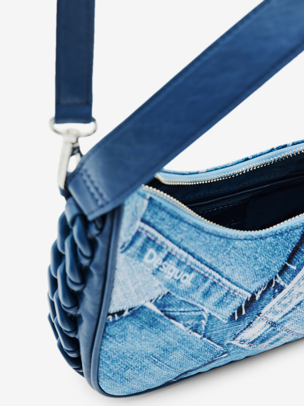 Desigual Ženska plava torbica s uzorkom Desigual Forever Blue Medley