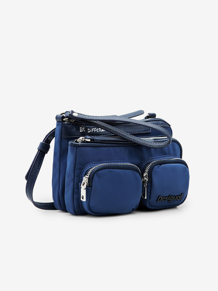 Desigual Desigual Pocketmas Linda plava ženska torba preko ramena