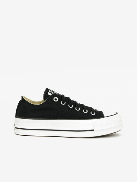 Converse Crne Converse Chuck Taylor All Star platnene tenisice s platformom