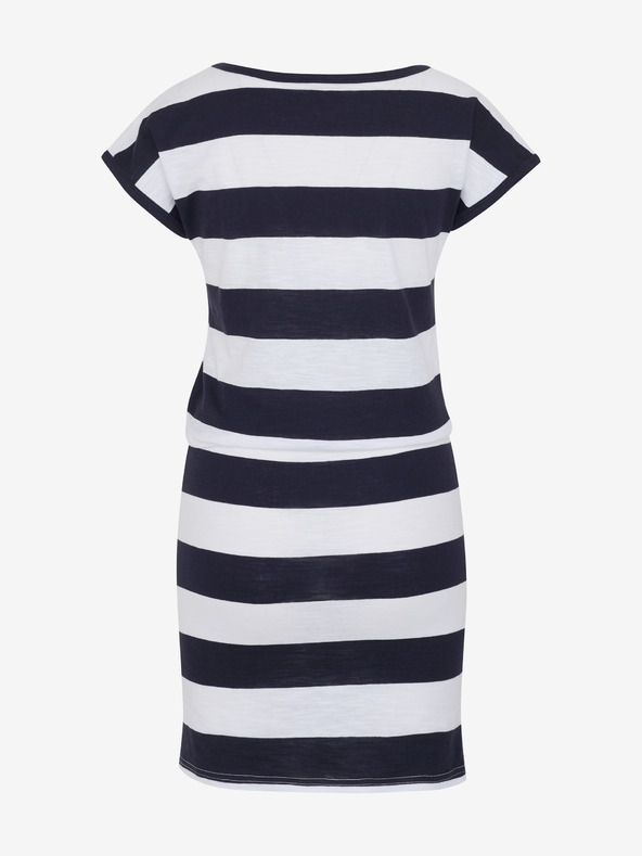 Sam 73 Bijelo-plava ženska haljina na pruge SAM 73 Reyna