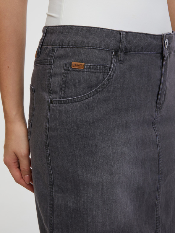 Sam 73 Siva ženska traper suknja SAM 73 Gladis