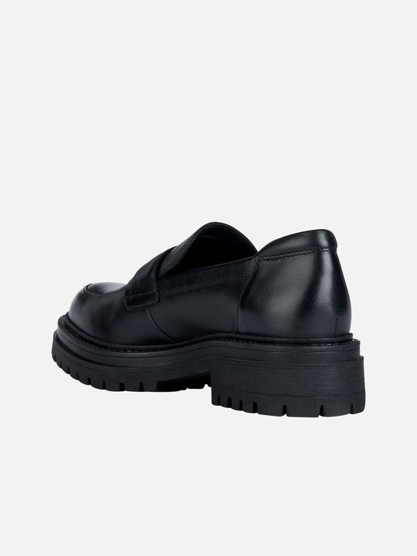 Geox Crne ženske mokasine Geox Iridea