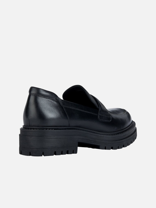 Geox Crne ženske mokasine Geox Iridea