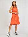 Sam 73 Narančasta ženska ljetna haljina s volanom SAM 73 Chantal