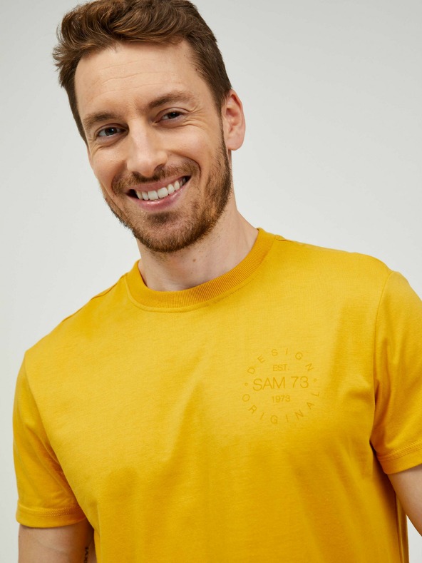 Sam 73 Senf muška majica kratkih rukava SAM 73 Sepot