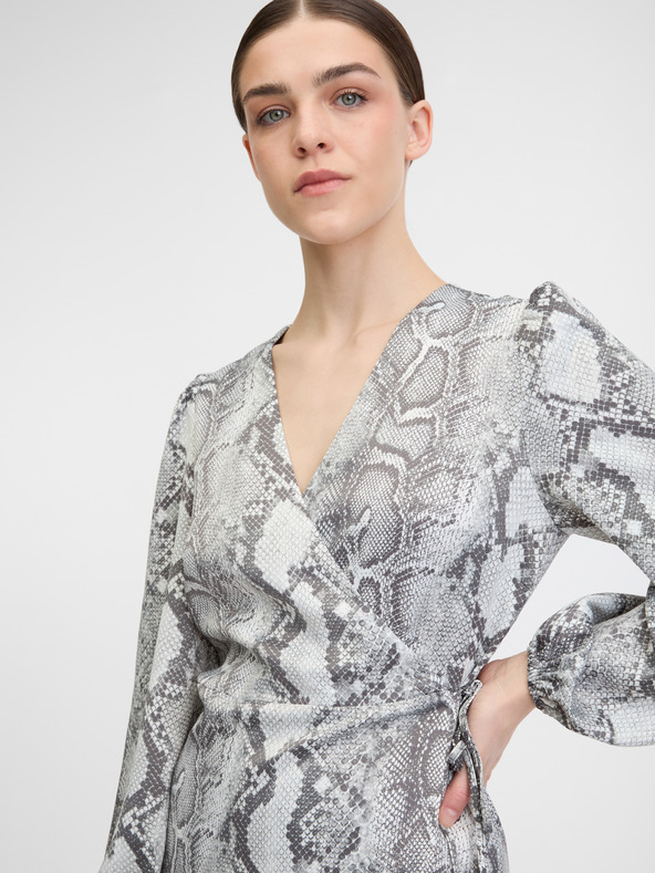 Orsay Crno bijela ženska haljina ORSAY