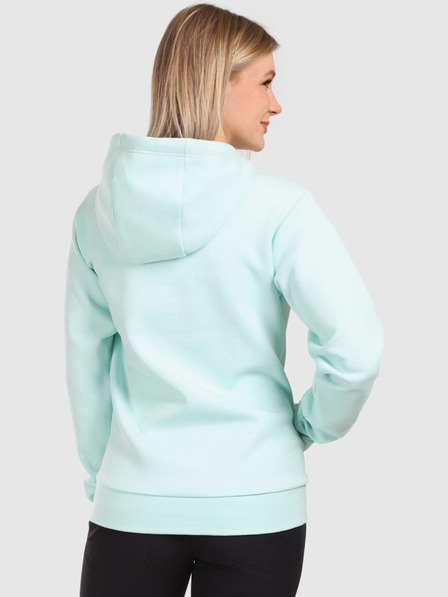 Kilpi Ženska pamučna majica s kapuljačom Kilpi NIKY-W Menthol