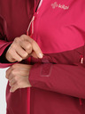 Kilpi Ženska hardshell vodootporna jakna Kilpi MAMBA-W tamno crvena