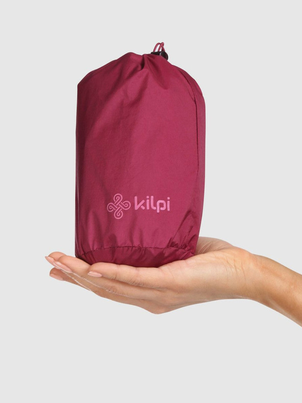 Kilpi Ženska hardshell outdoor jakna Kilpi HURRICANE-W tamno crvena