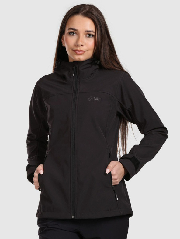 Kilpi Ženska softshell jakna Kilpi RAVIA-W Black