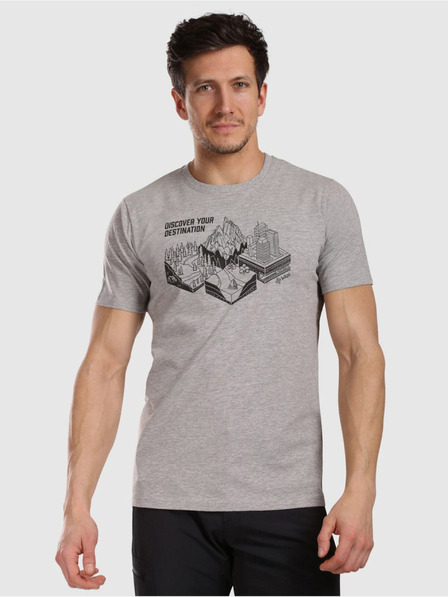 Kilpi Muška funkcionalna majica Kilpi GAROVE-M Svijetlo siva