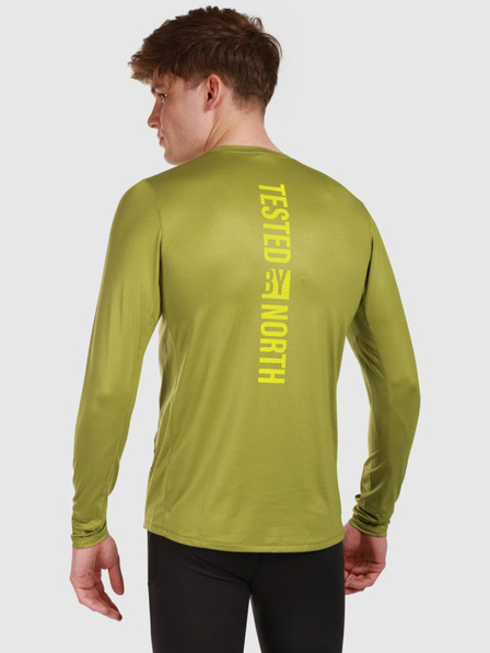 Kilpi Kilpi SPOLETO-M zelena funkcionalna majica dugih rukava za muškarce