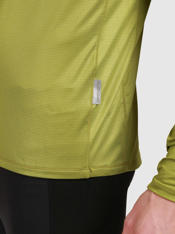 Kilpi Kilpi SPOLETO-M zelena funkcionalna majica dugih rukava za muškarce