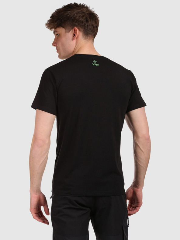 Kilpi Muška pamučna majica Kilpi DISCOVER-M Black