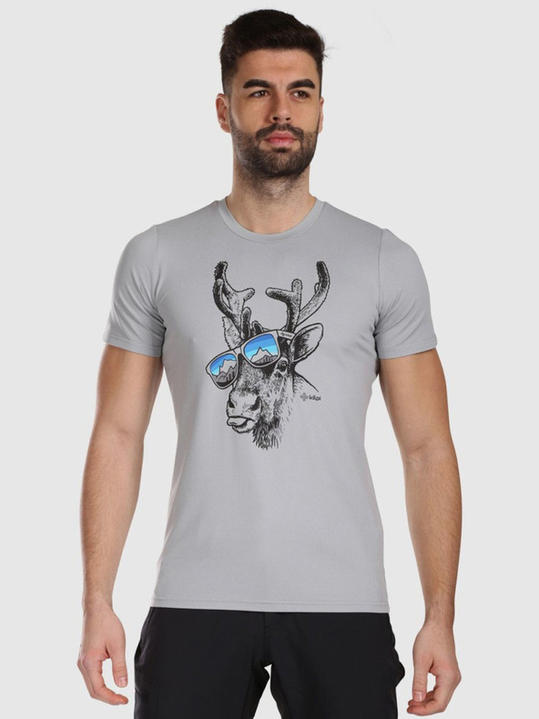 Kilpi Muška funkcionalna majica Kilpi LISMAIN-M Svijetlo siva