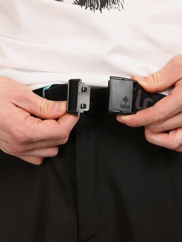 Kilpi Muške vanjske hlače Kilpi LIGNE-M Black