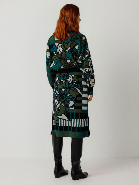 SKFK Zelena ženska cvjetna suknja SKFK Falda Alda