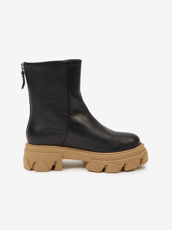 Steve Madden Steve Madden Maryann crne kožne gležnjače