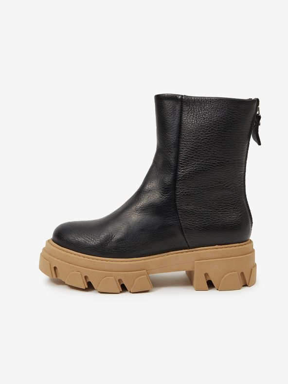 Steve Madden Steve Madden Maryann crne kožne gležnjače