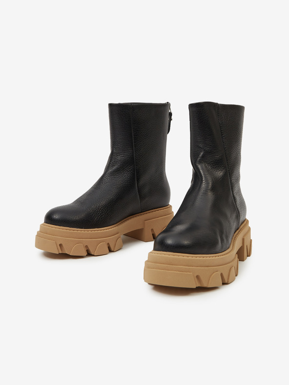 Steve Madden Steve Madden Maryann crne kožne gležnjače