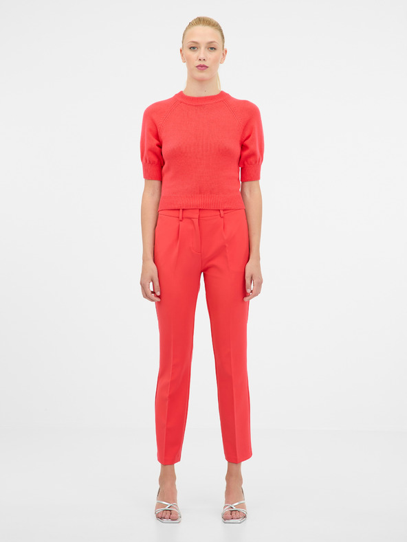 Orsay Crveni ženski džemper kratkih rukava ORSAY