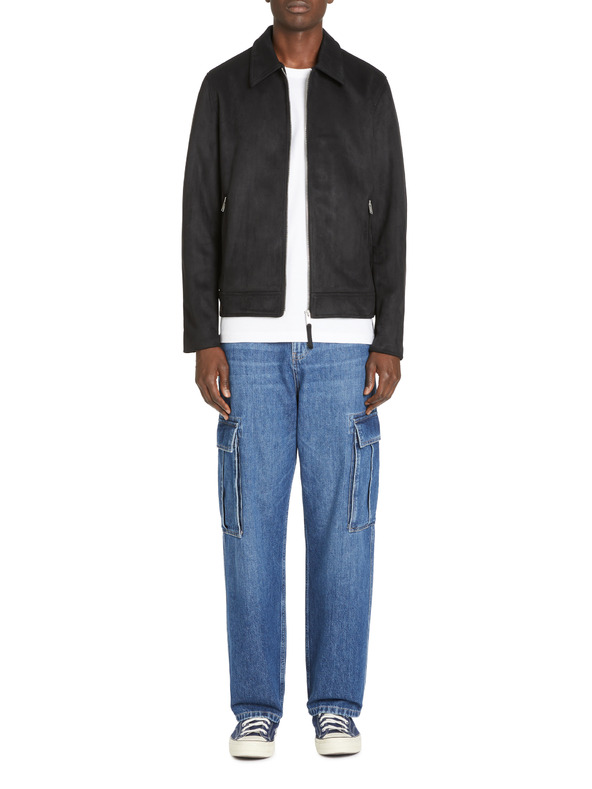 Celio Jufaster jakna od umjetne antilop kože