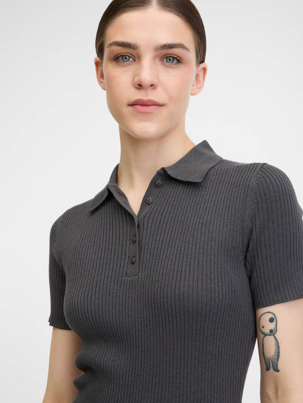 Orsay Tamno siva ženska majica kratkih rukava ORSAY