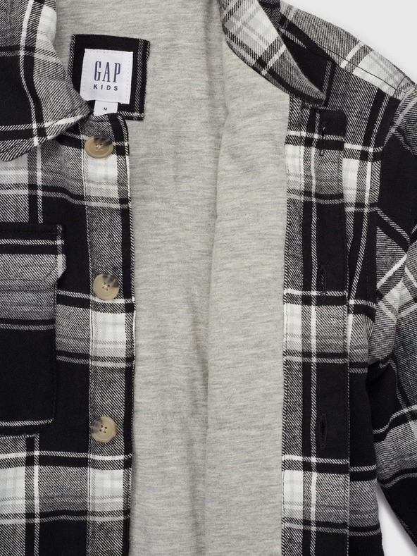 GAP Dječja flanelna košulja jakna GAP