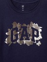 GAP Dječja majica s metalik logom Gap