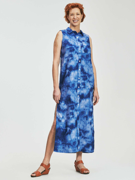 GAP Lanene batik maxi haljine GAP