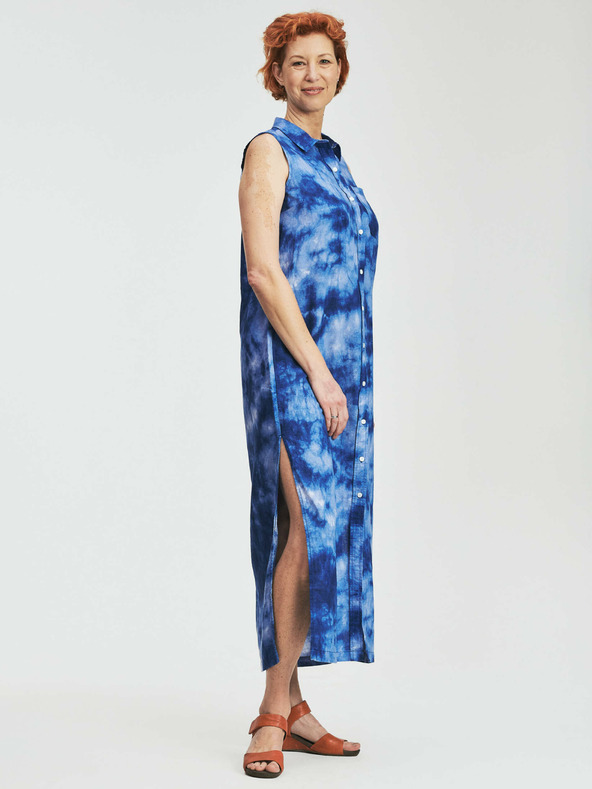 GAP Lanene batik maxi haljine GAP