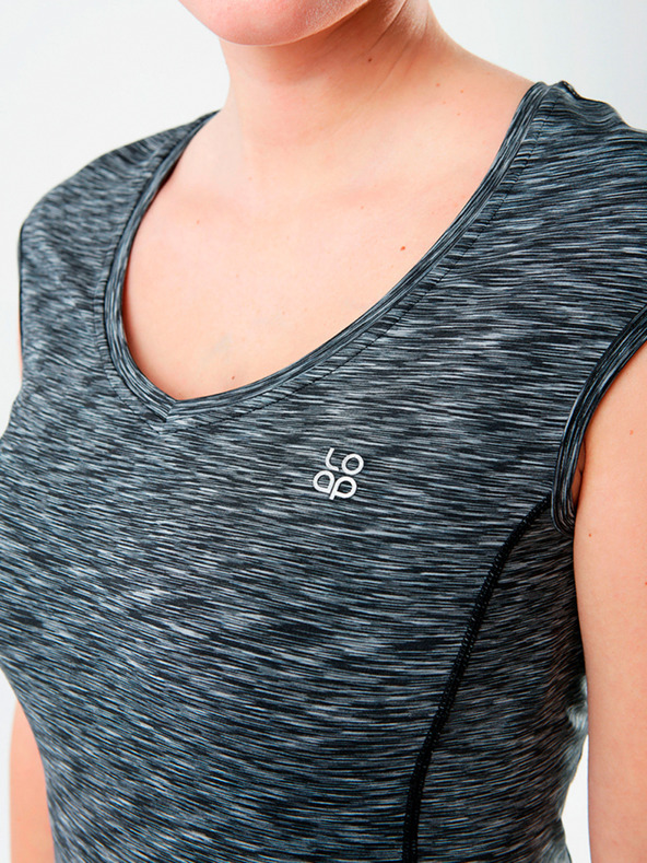 Loap LOAP siva tigrasta haljina