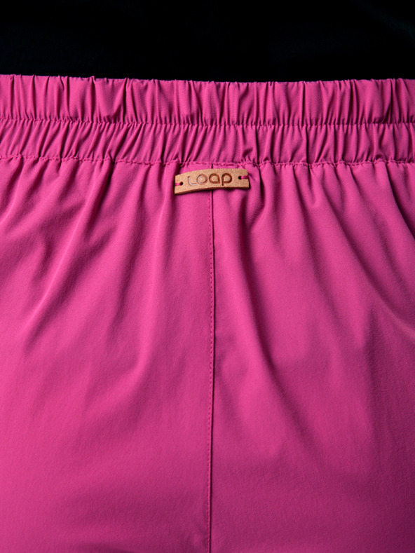 Loap Ljubičaste ženske kratke hlače s LOAP vezicama