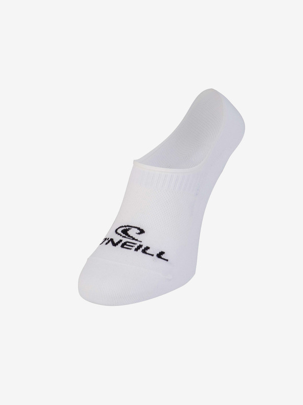O'Neill Set od tri para unisex čarapa u bijeloj boji O'Neill FOOTIE 3PK
