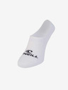 O'Neill Set od tri para unisex čarapa u bijeloj boji O'Neill FOOTIE 3PK