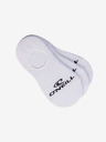 O'Neill Set od tri para unisex čarapa u bijeloj boji O'Neill FOOTIE 3PK