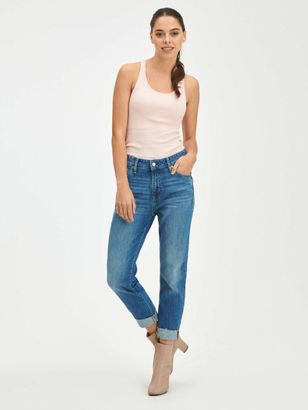 GAP Slim boyfriend Mid Rise Universal Washwell džins GAP