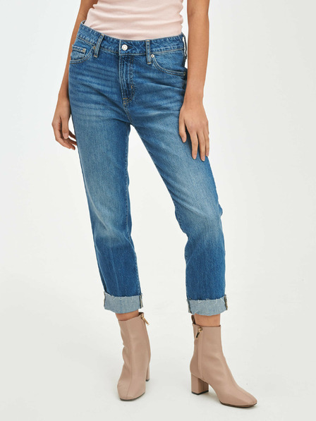 GAP Slim boyfriend Mid Rise Universal Washwell džins GAP