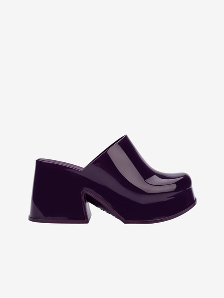 Melissa Ljubičaste ženske papuče na petu Melissa Mia