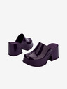 Melissa Ljubičaste ženske papuče na petu Melissa Mia