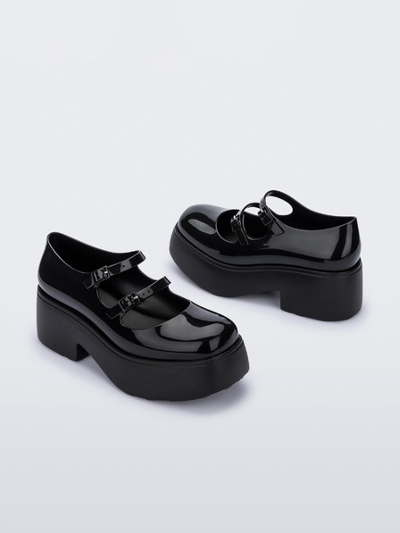 Melissa Crne ženske balerinke s platformom Melissa Farah