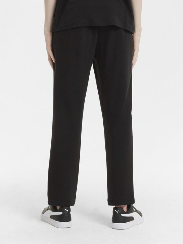 Puma Crne muške trenirke Puma ESS Logo Pants