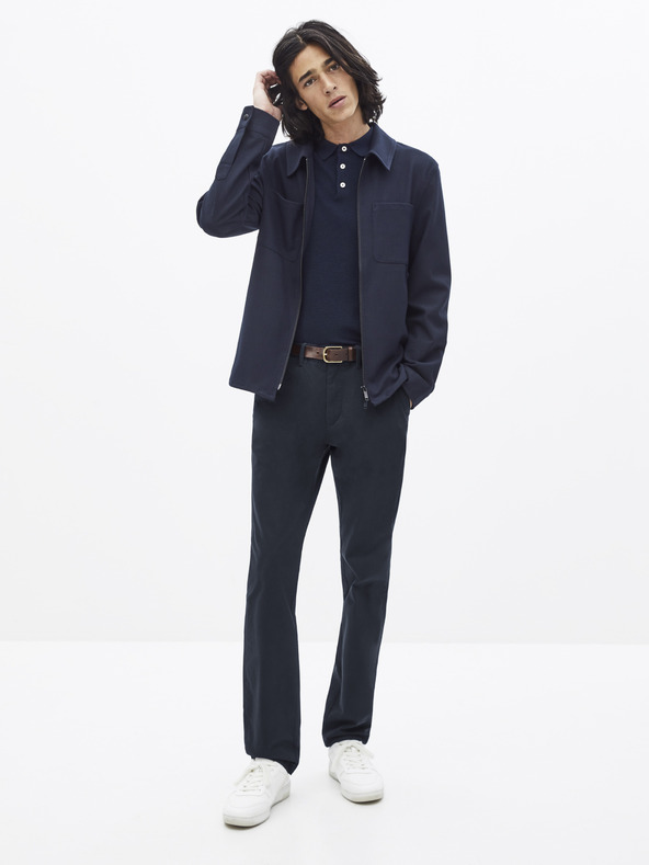 Celio Celio Pobelt tamnoplave chinos hlače