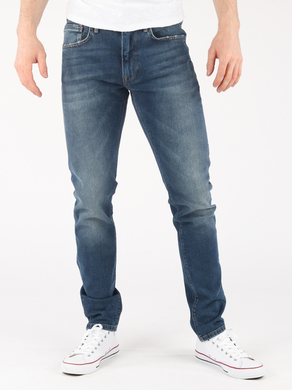 Pepe Jeans Pepe Jeans Stanley tamnoplave muške slim fit traperice
