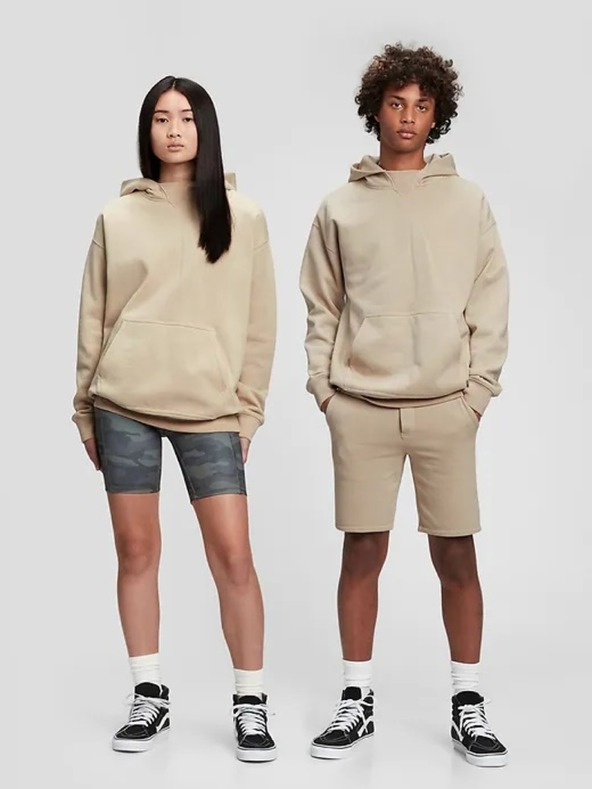 GAP Dječja oversize unisex dukserica GAP