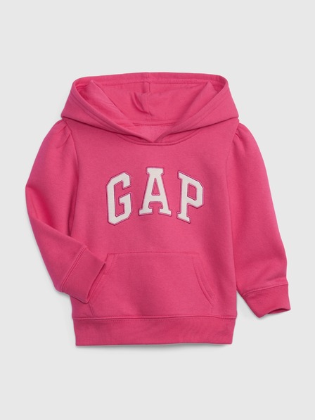GAP Baby fleece dukserica s logom GAP