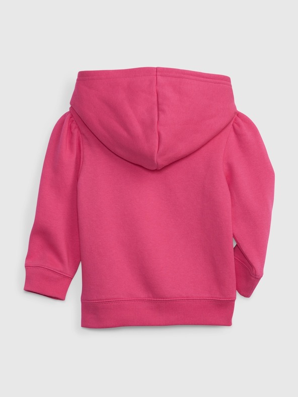 GAP Baby fleece dukserica s logom GAP